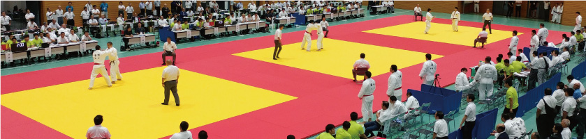 第68回西日本医科体育大会に柔道畳をレンタル。