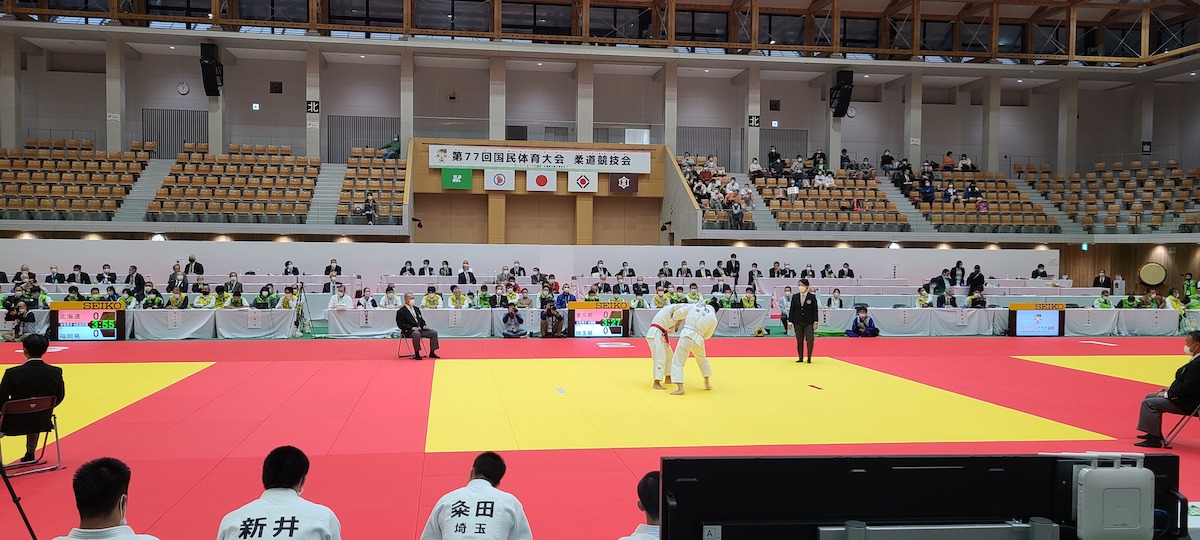 第77回国民体育大会柔道競技会（栃木県）に柔道畳をレンタル