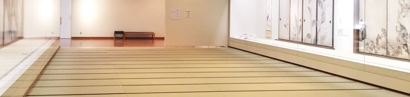 松江歴史館に84枚の畳をレンタル
